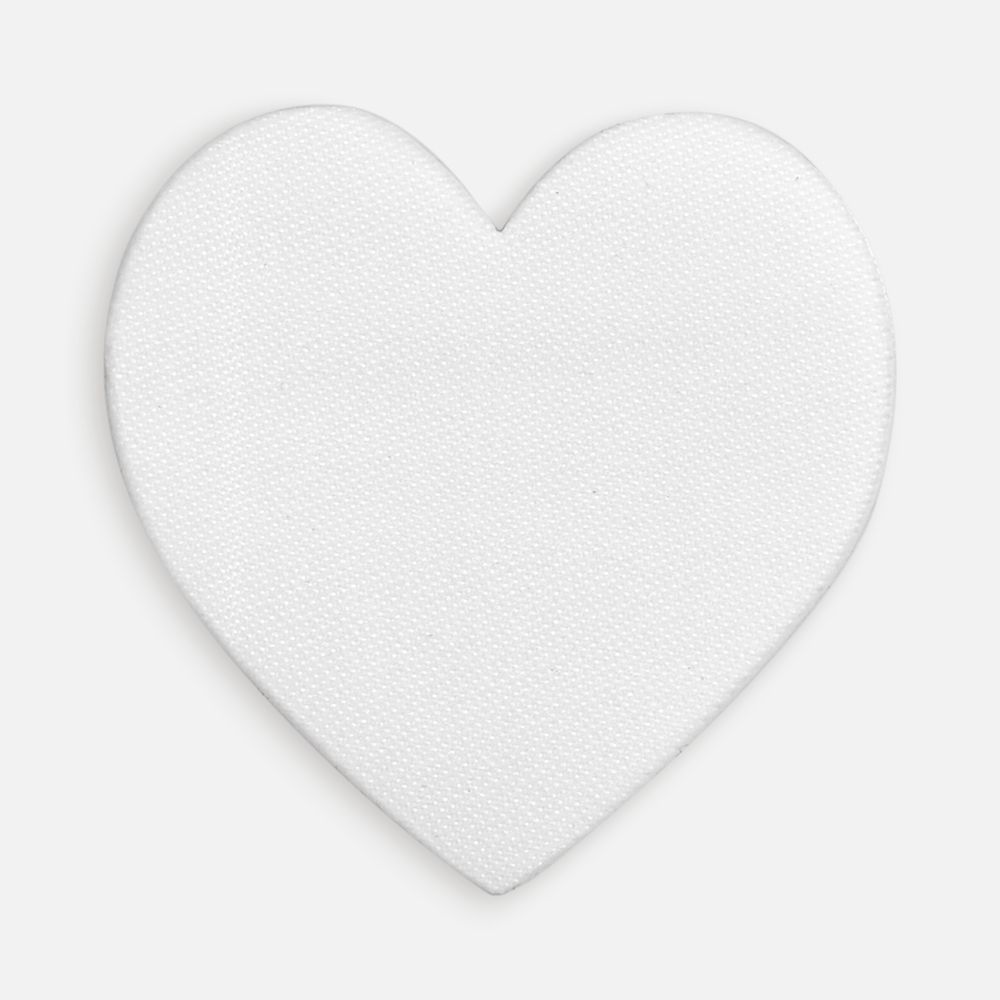 Наклейка тканевая Lunga Сor, M, белая-0