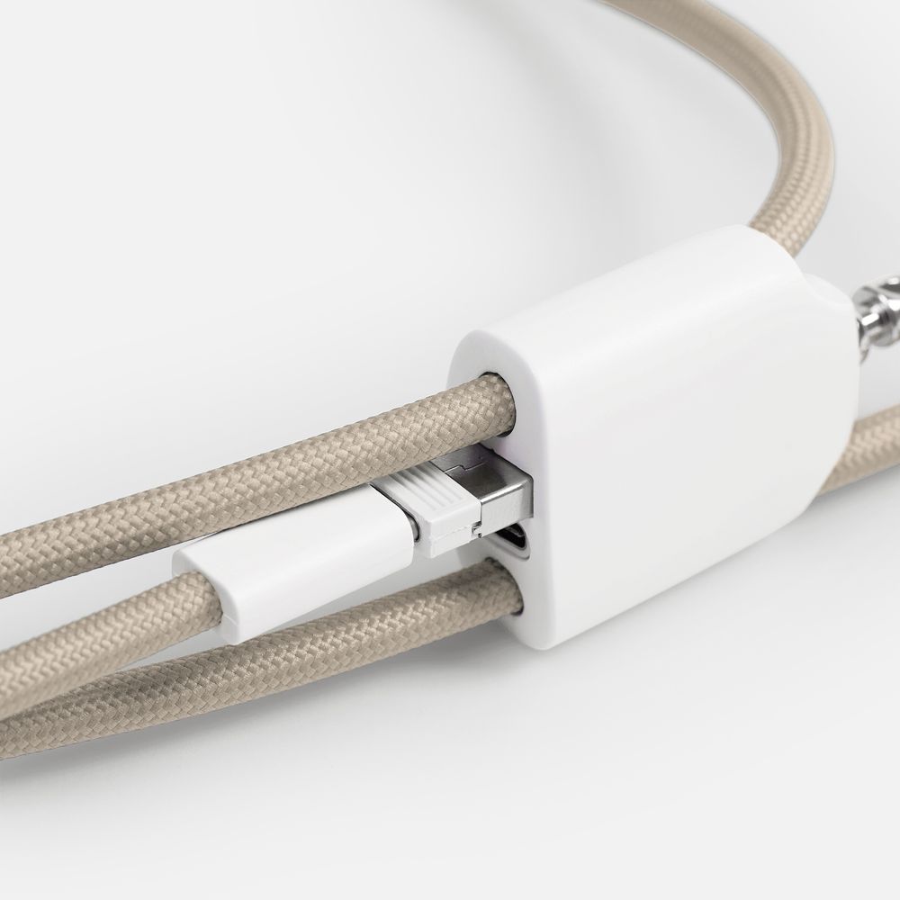 Кабель-ланьярд energyFlex Pro, серо-бежевый-5
