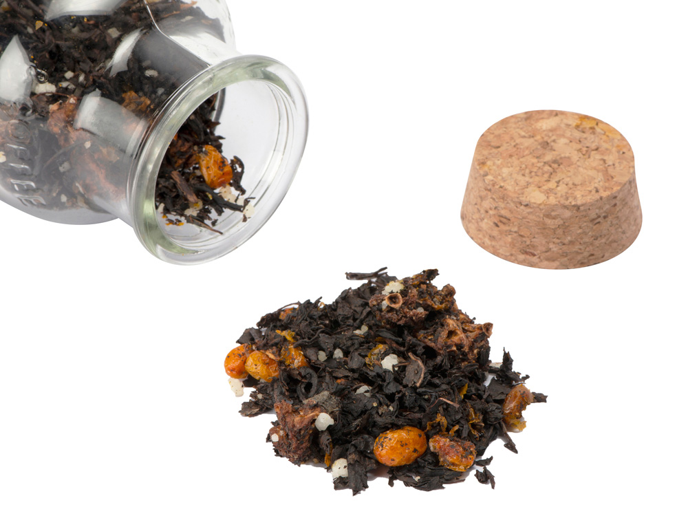 Чай черный, с соком ананаса, мёдом и облепихой, 140г-1