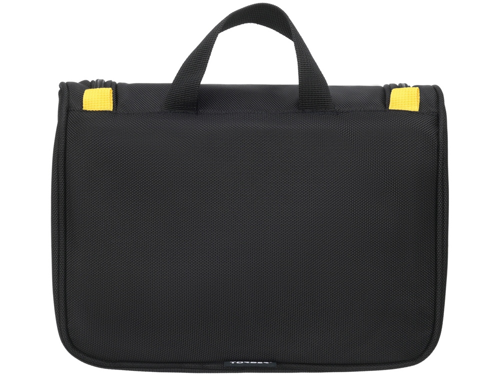 Несессер TORBER, дорожный, чёрный/серый, полиэстер, 27х11х22 см-3