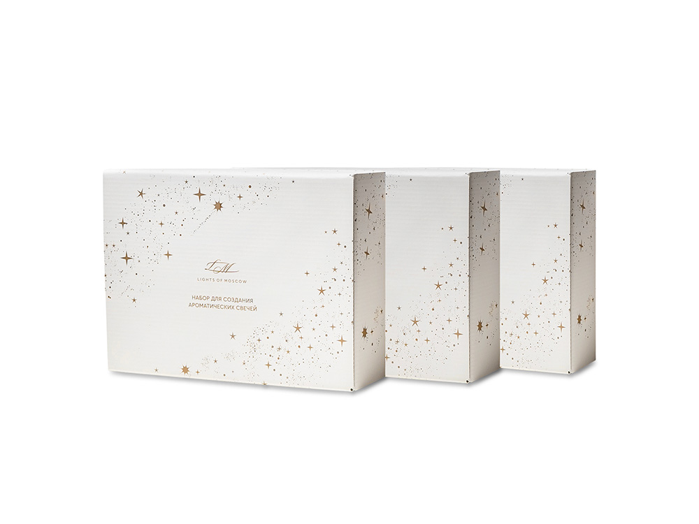 Набор для создания 2-х ароматических свечей: амбра и табак/маракуйя, сандал и пачули-6