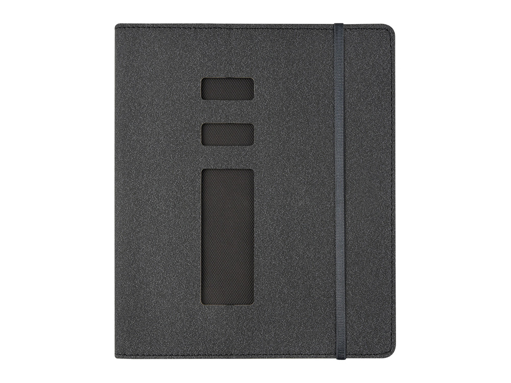 Ежедневник недатированный А5  La Manche, серый графитовый-1