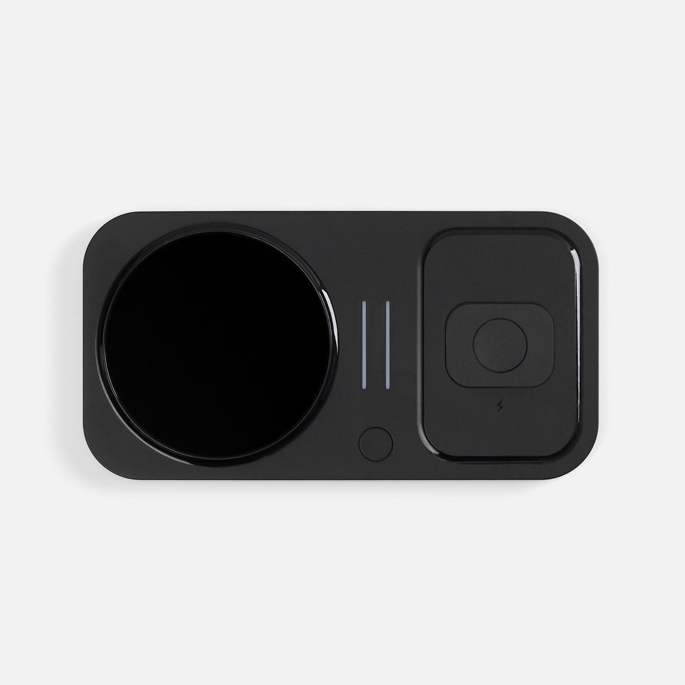 Беспроводное зарядное устройство с подогревом кружки Hot Task, черное-3