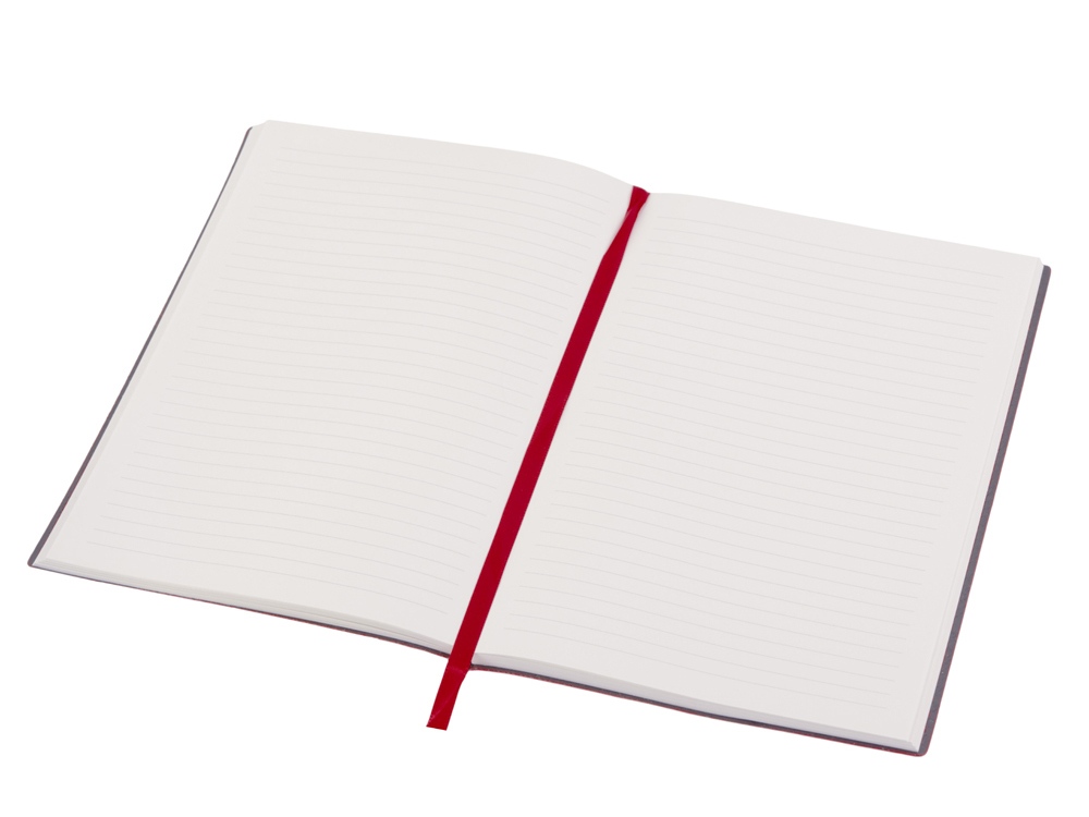 Блокнот А5 Bradbury, гибкая обложка, 80 листов 80 гр/м2 FSC бумага, красный-4