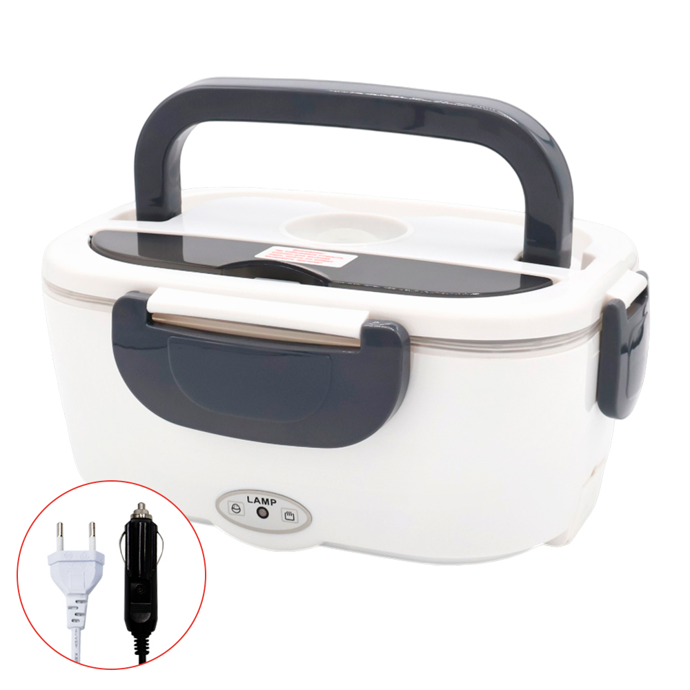 Ланчбокс с подогревом Autobox, Серый-0