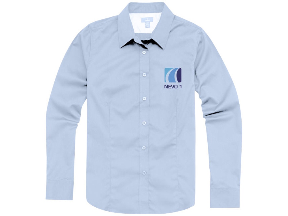 Рубашка Wilshire женская с длинным рукавом, синий-4