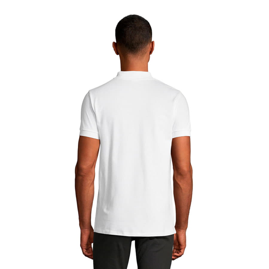 Рубашка поло мужская PORTLAND MEN 200, белый, серый-2