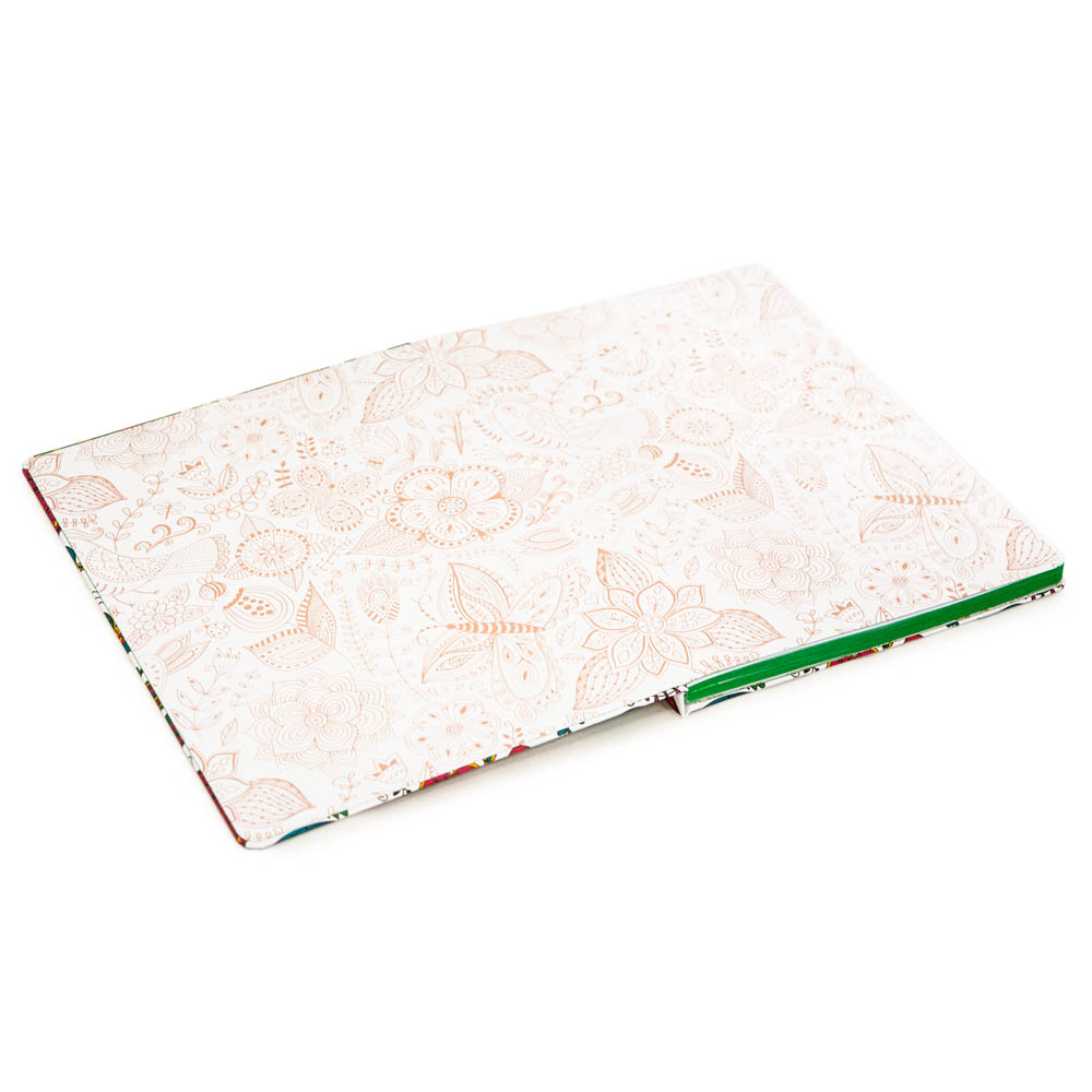 Записная книжка в клетку 15.5x21 Полянка R1-2442644, Белый/синий/красный-2