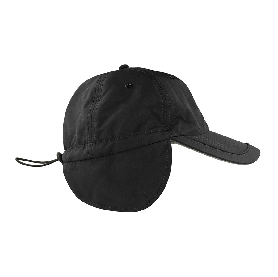 Бейсболка SNOW FLAP STOPPER-S, чёрный-2