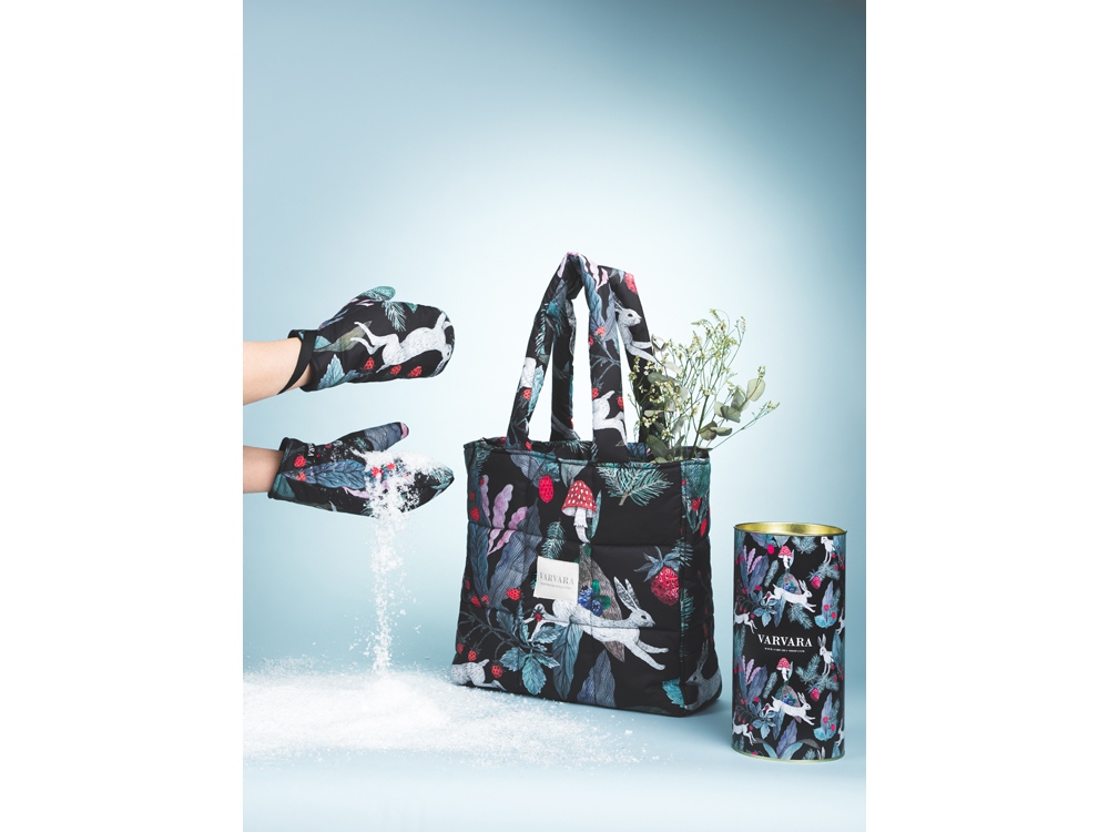 Варежки Зайцы. Varvara-2