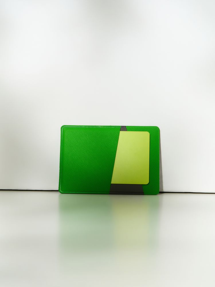 Картхолдер Dual, серо-зеленый-4