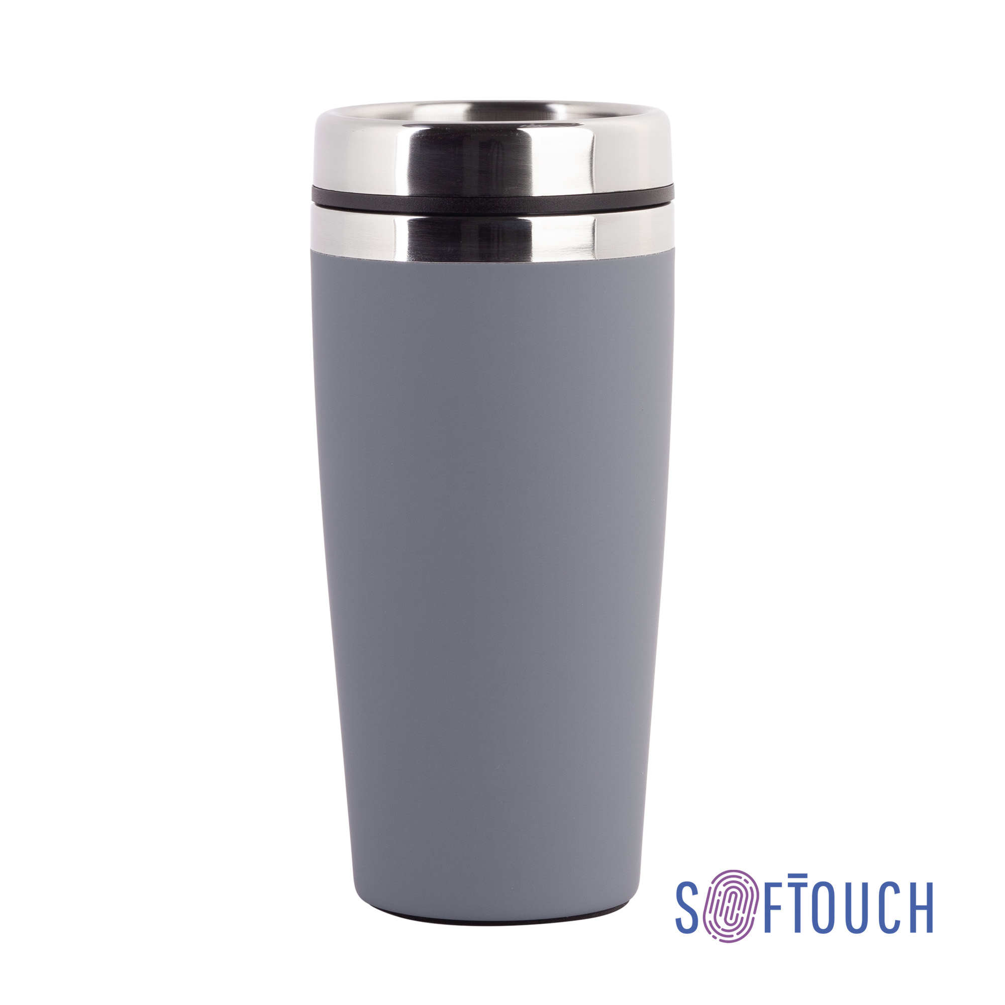 Термостакан "Эльбрус" 400 мл, покрытие soft touch-0