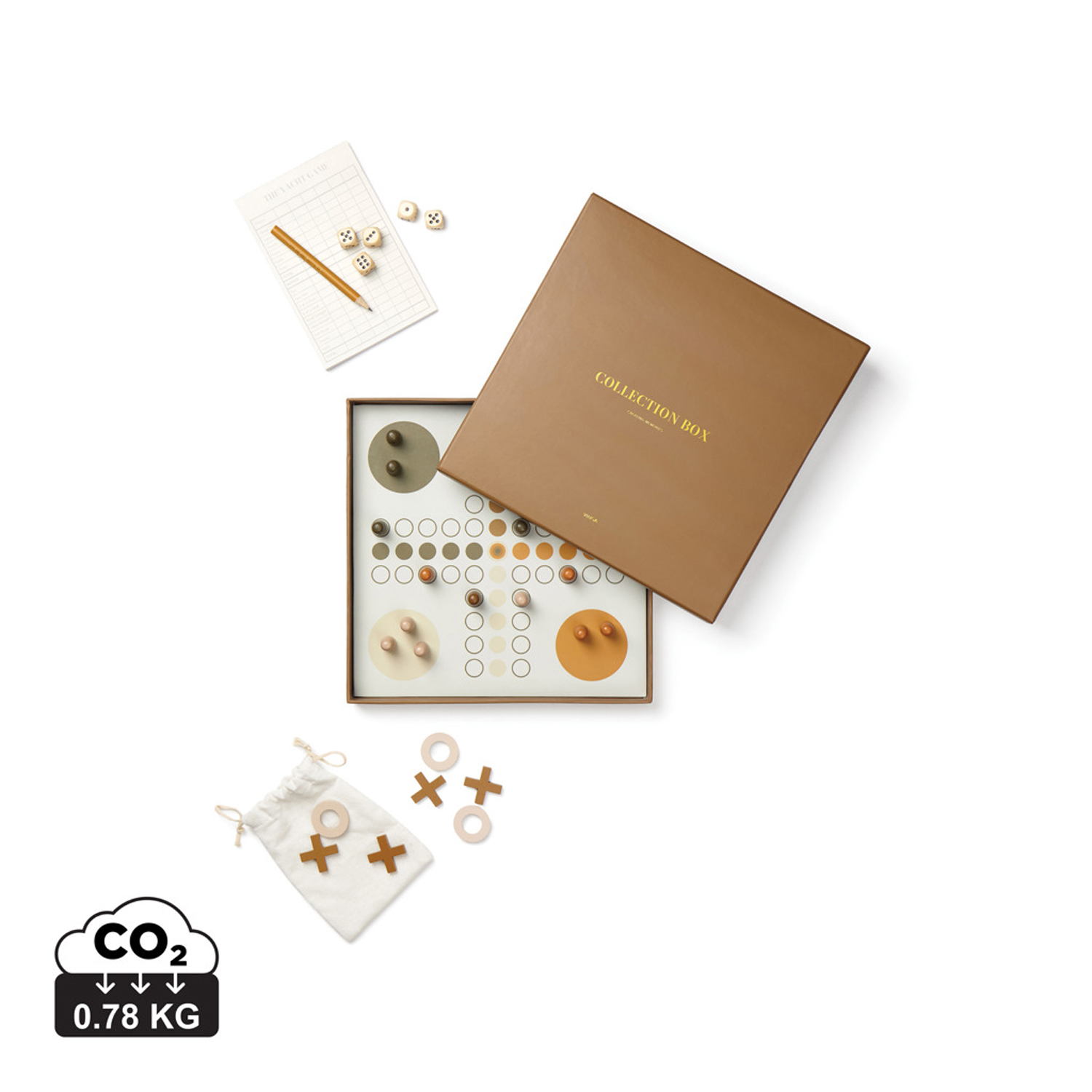 Набор настольных игр 3 в 1 VINGA Collection Box-11