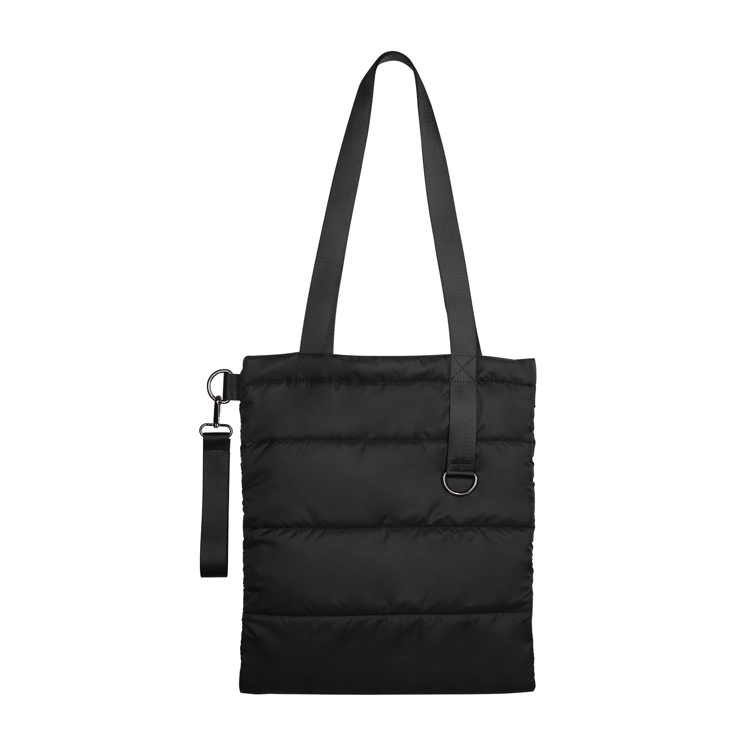 Шоппер Superbag Bubble New, со скрытой магнитной кнопкой (черный)-3