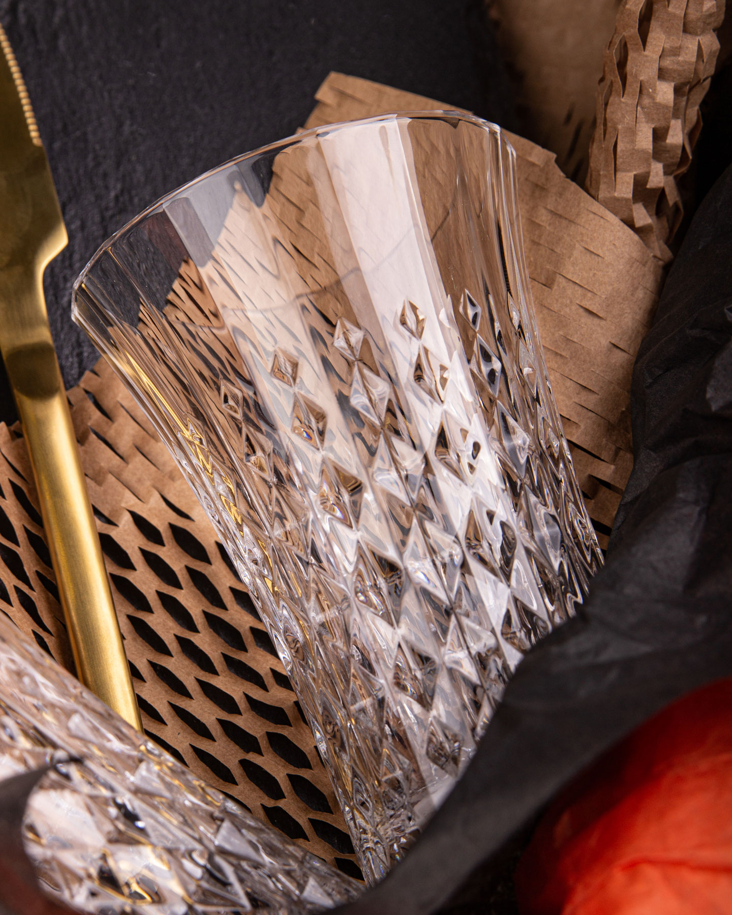 Набор “Macho sentimental" с блюдом из сланца, штопором и стаканами-хайболами-1