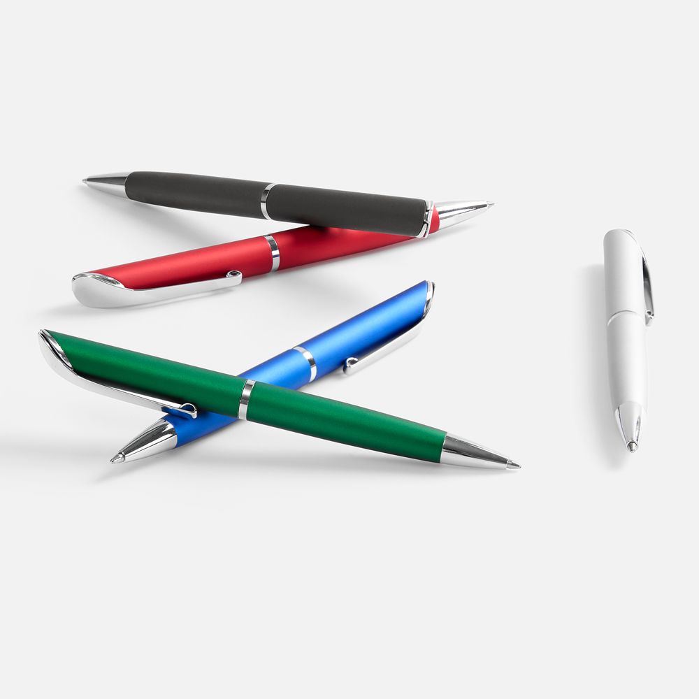 Ручка шариковая Glide, темно-серая-5