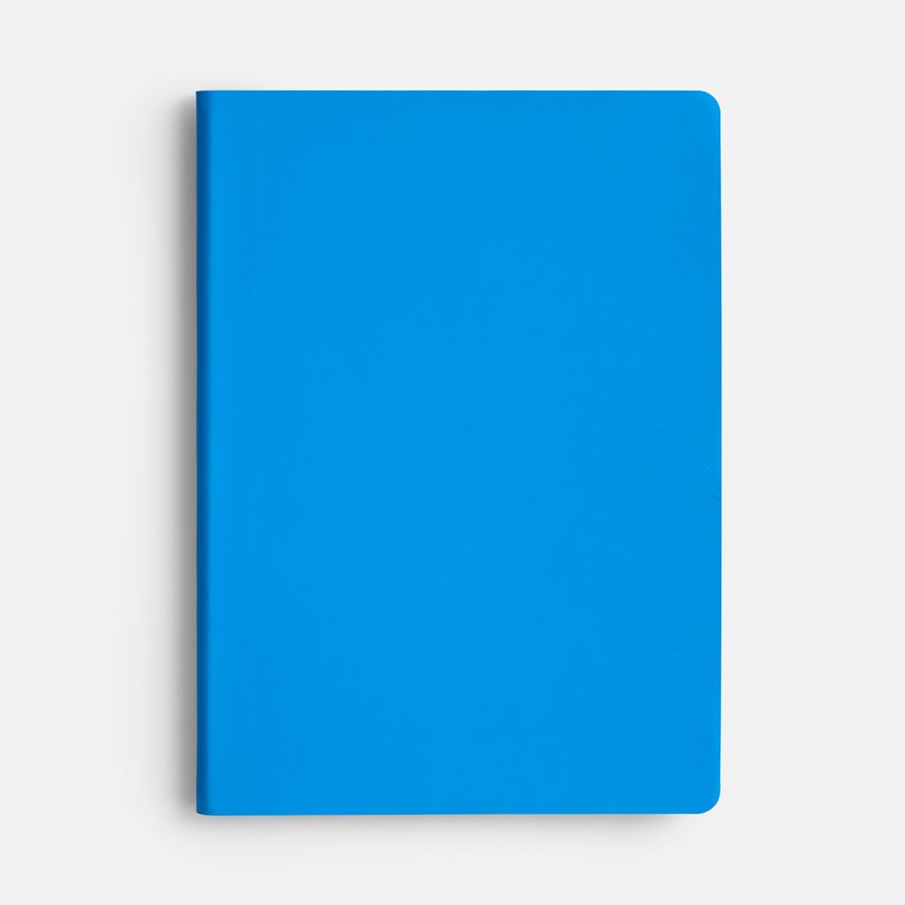 Блокнот Flex Shall ver.2, голубой-1