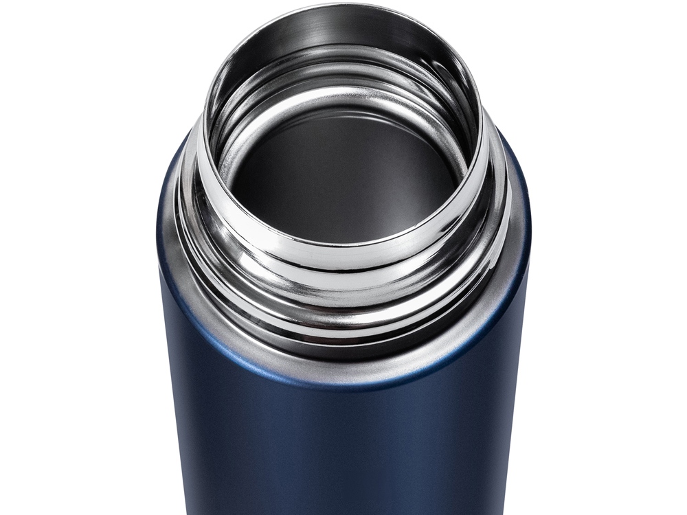 Термос Relaxika 101 (0,5 литра), темно-синий (без лого)-4