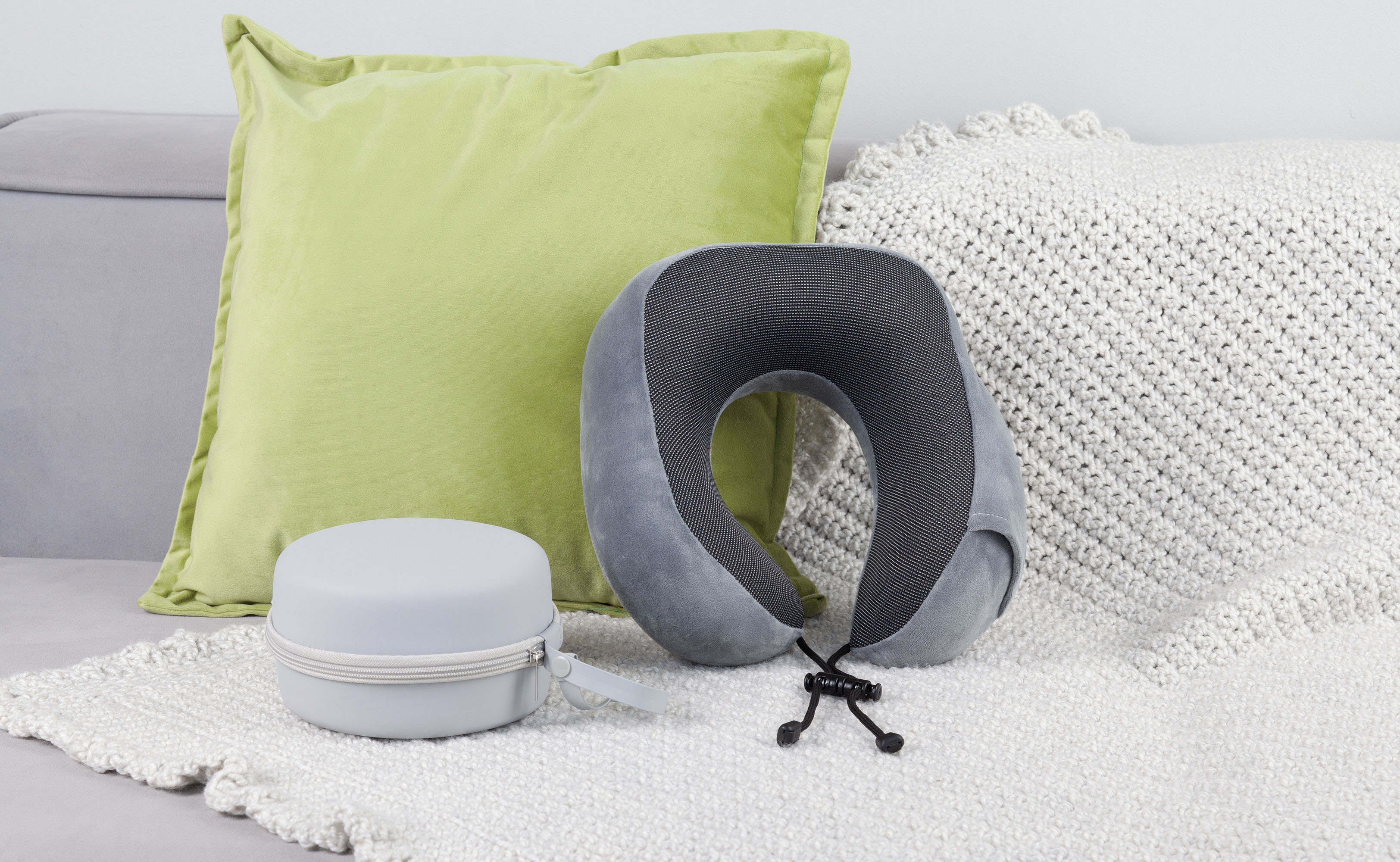 Подушка "Cloud" для путешествий в футляре-3