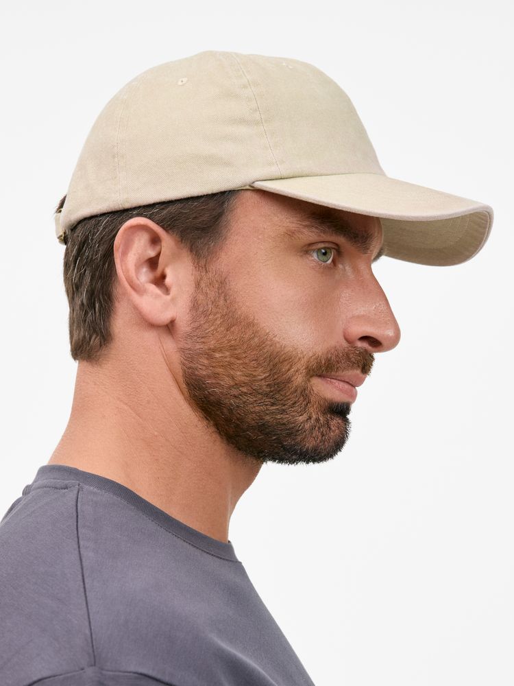 Бейсболка Berwi, бежевая-3