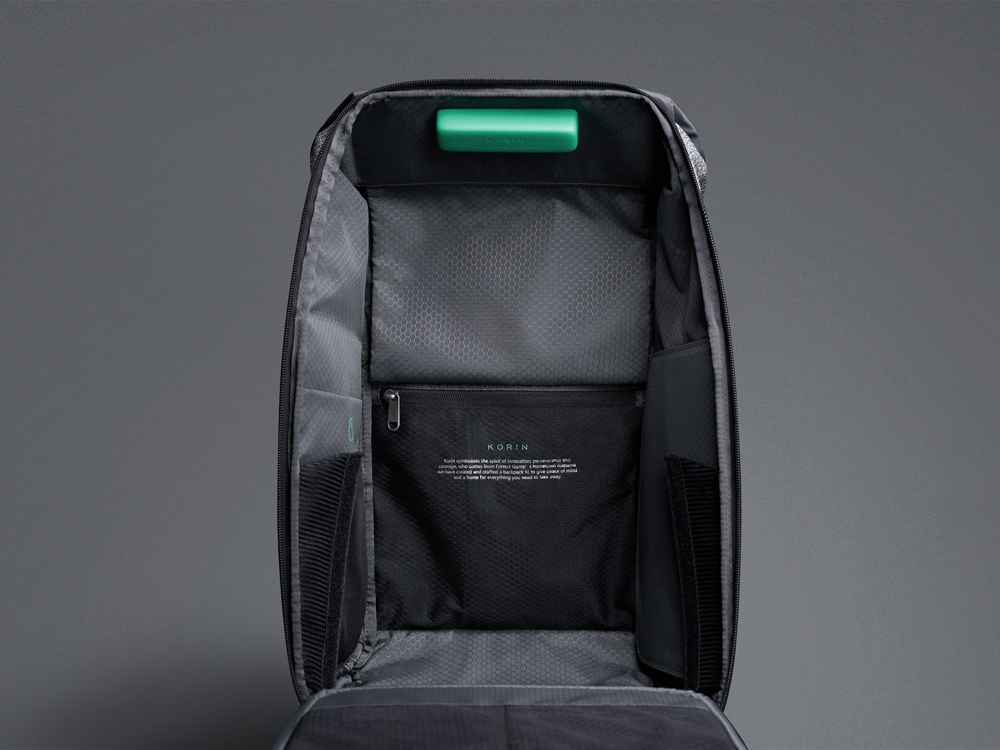 Антикражный рюкзак SnapPack для ноутбука 16, серый-14