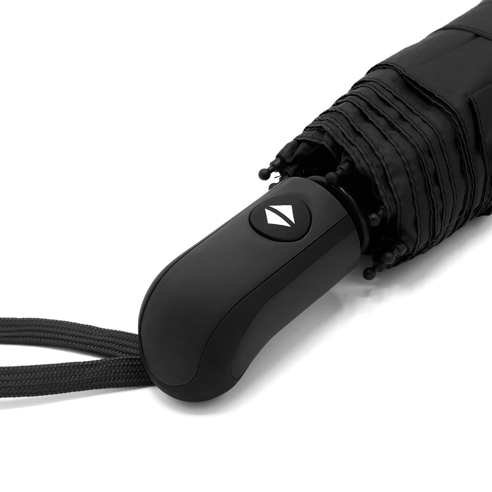 Автоматический противоштормовой зонт Dakota, Черный-2