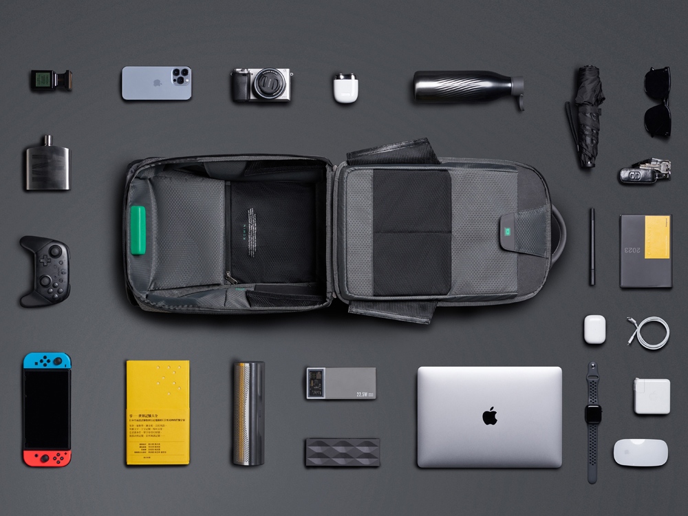 Антикражный рюкзак SnapPack для ноутбука 16, серый-28