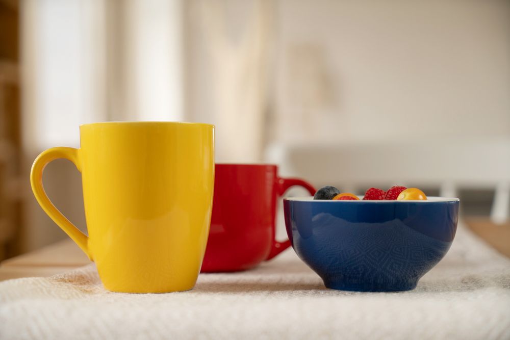 Кружка Good Morning, желтая-2