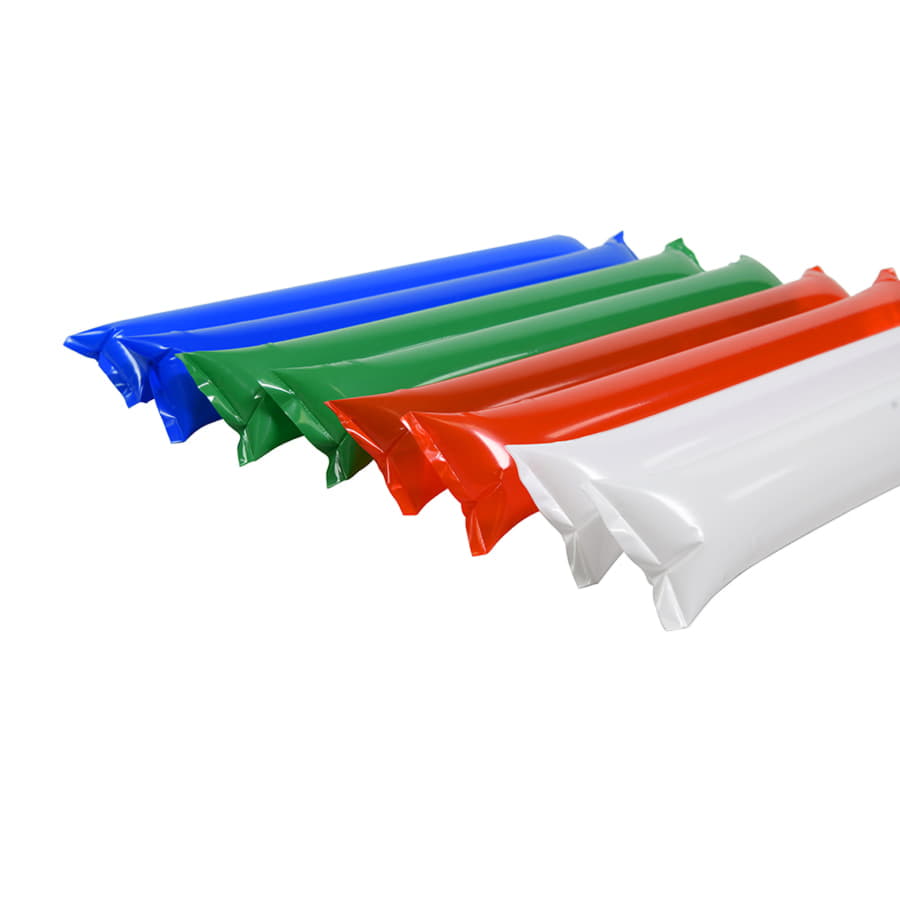 Палки-стучалки STICK   "Оле-Оле", полиэтилен, 60 *10 см, зелёный, зеленый-1