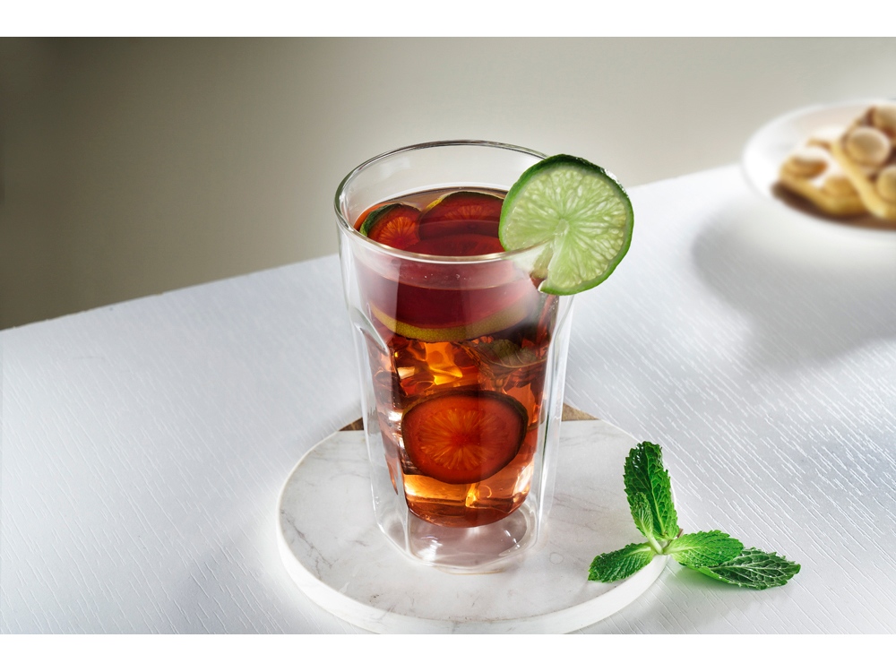 Стакан граненый с двойными стенками Silva-7