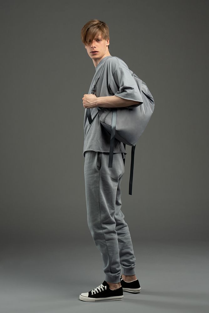 Рюкзак B1, серый-3