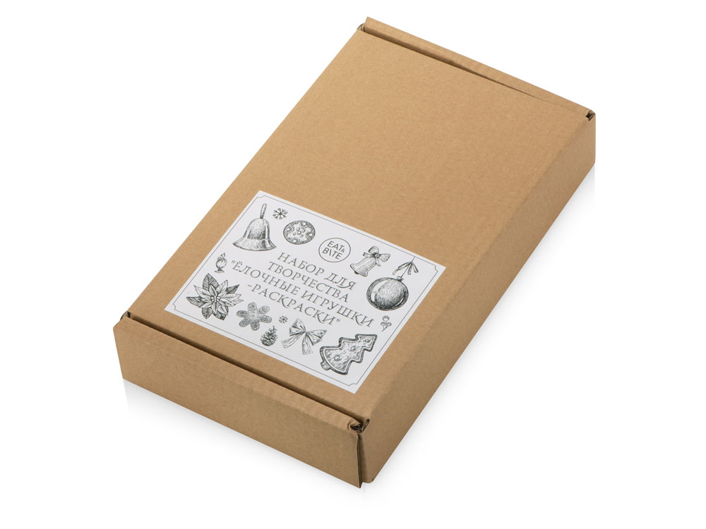 Набор для творчества Ёлочные игрушки-раскраски-3