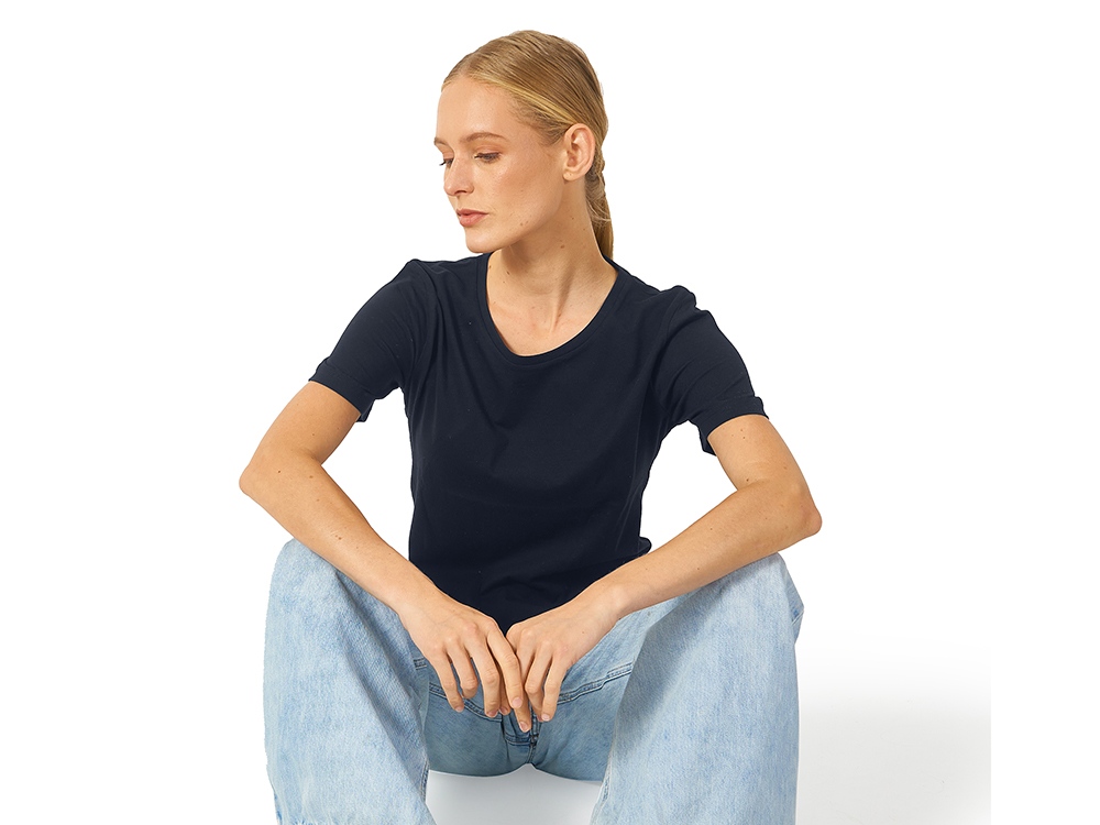 Футболка Heavy Super Club женская, темно-синий-1