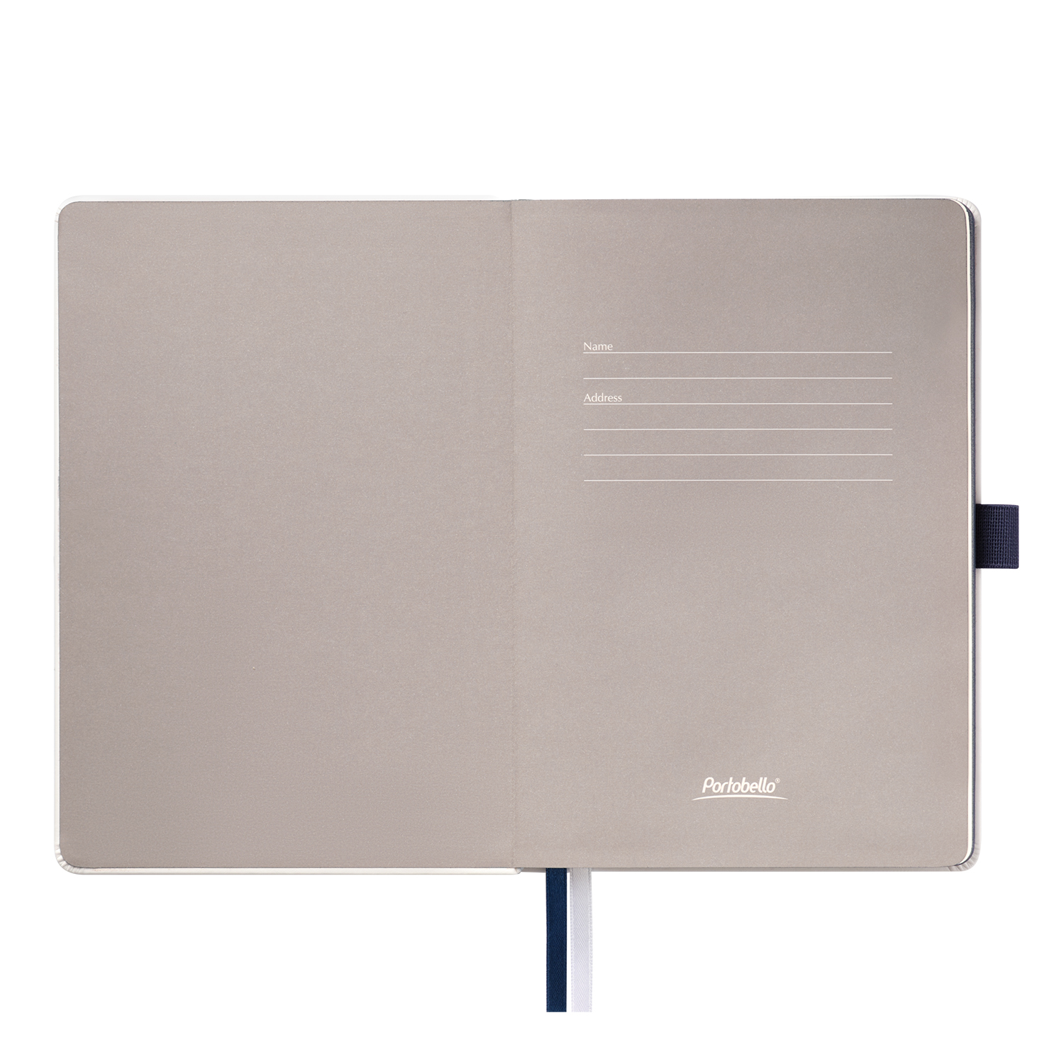 Ежедневник Арктик (Arctic) недатированный, белый/синий-8