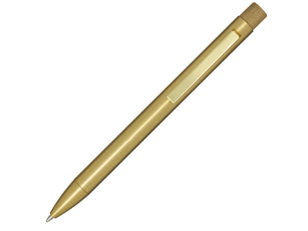 Beatriz шариковая ручка из переработанной латуни - Золотой, черные чернила-0