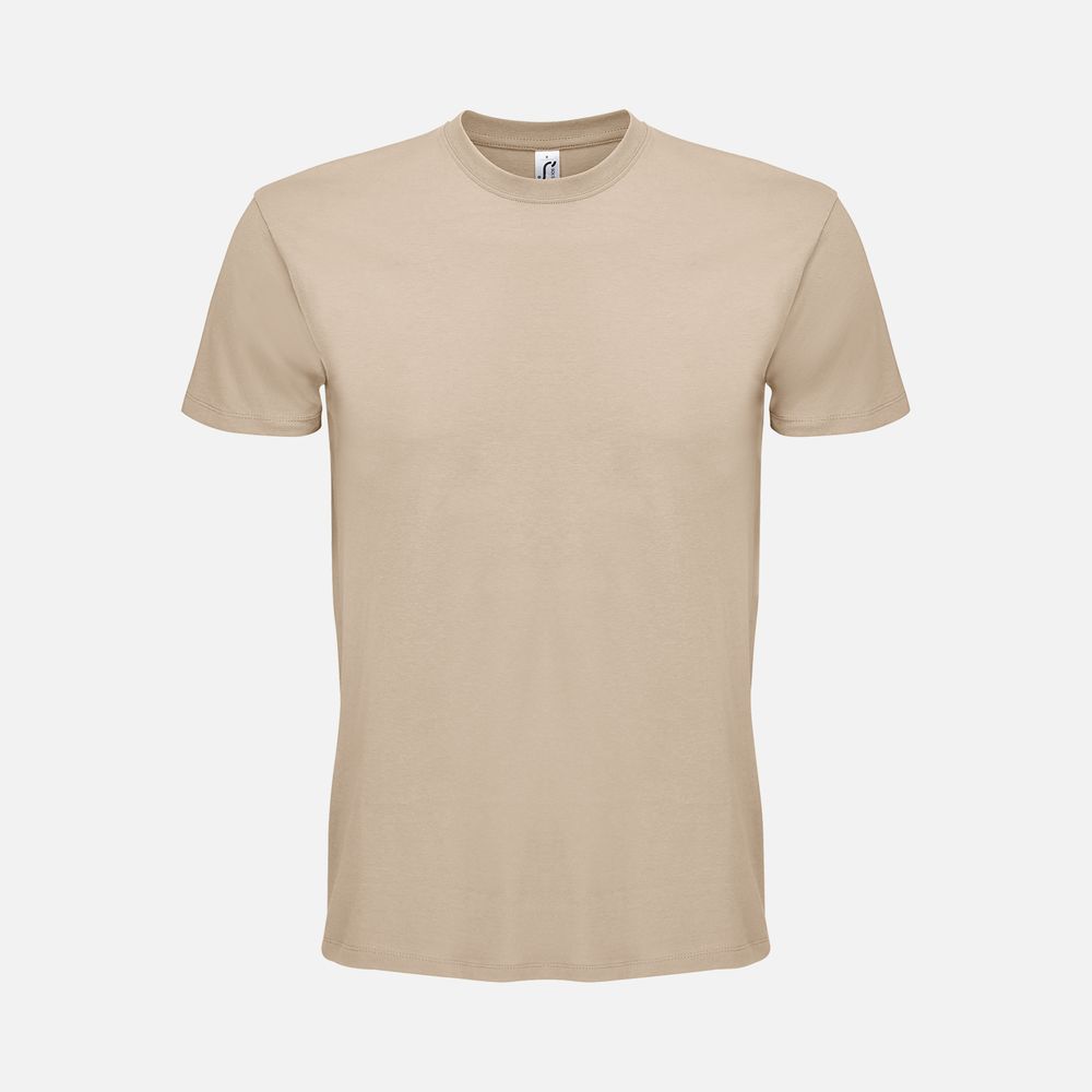 Футболка унисекс Regent 150, серо-бежевая-0