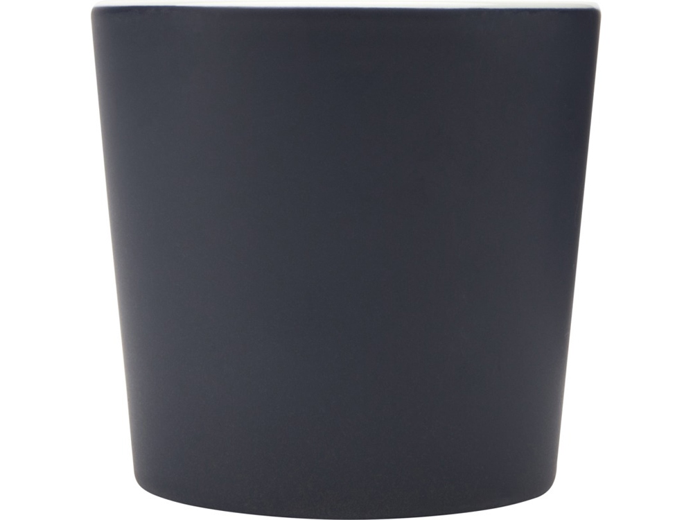 Cali Керамическая кружка объемом 370 мл с матовой отделкой - Navy Blue-1