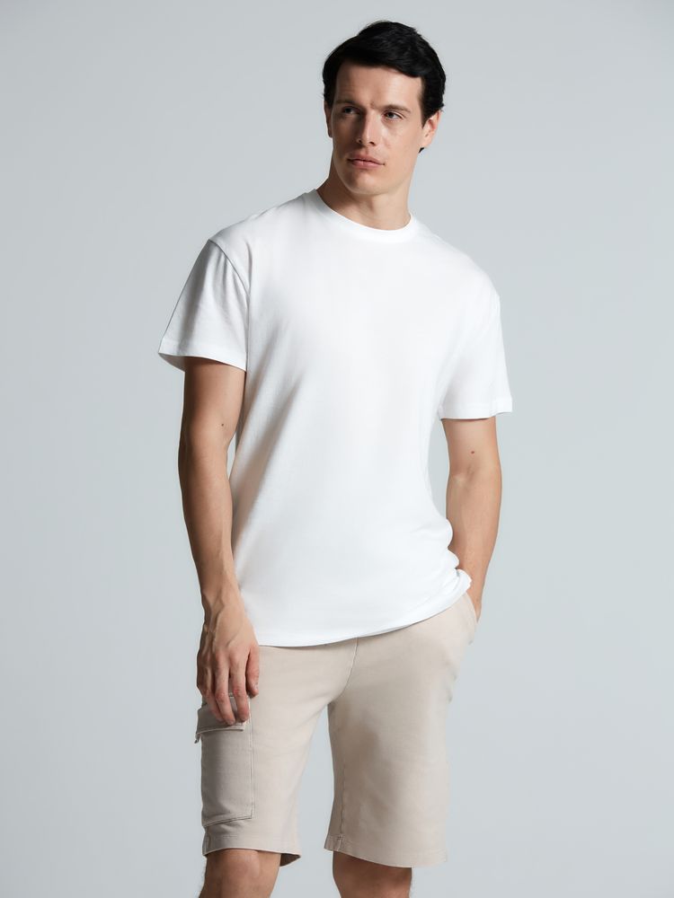 Футболка унисекс T-Bolka 140, белая (белоснежная)-4