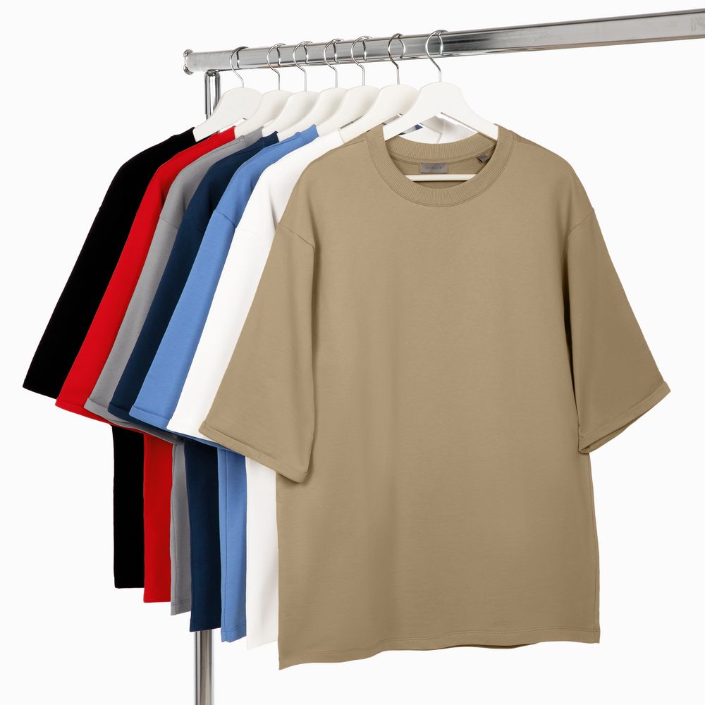 Футболка оверсайз унисекс Kosmos 2.0, красная-2