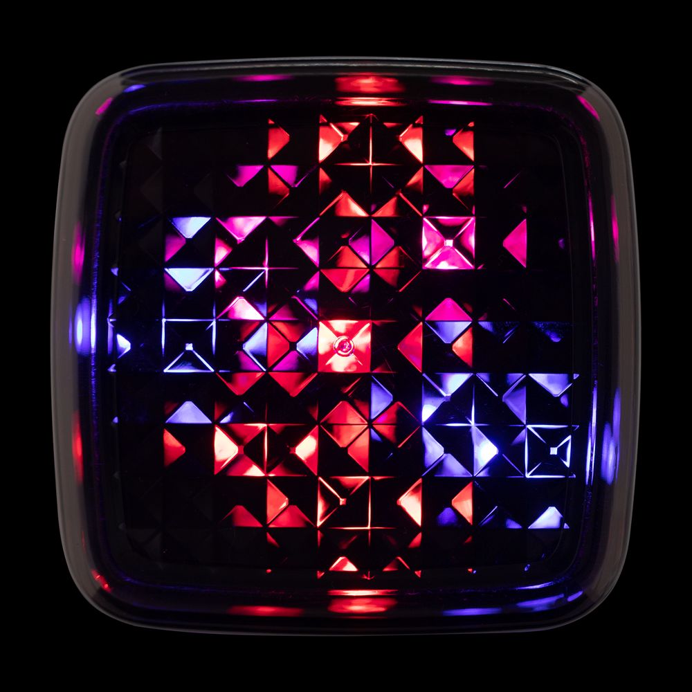 Беспроводная колонка с подсветкой citySound, черная-6