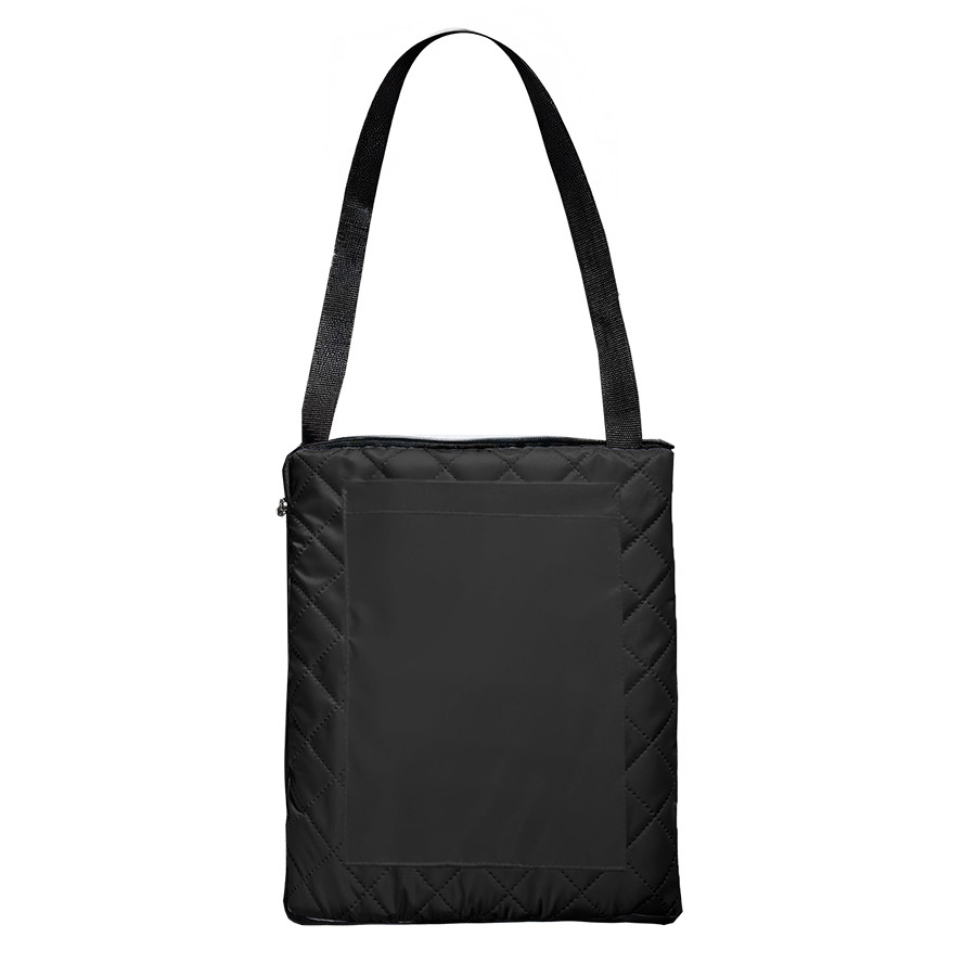 Плед для пикника "Rest"; чёрный; 115 х 140 см; двухсторонний материал флис 150 гр/м2+оксфорд  210 T, черный-0