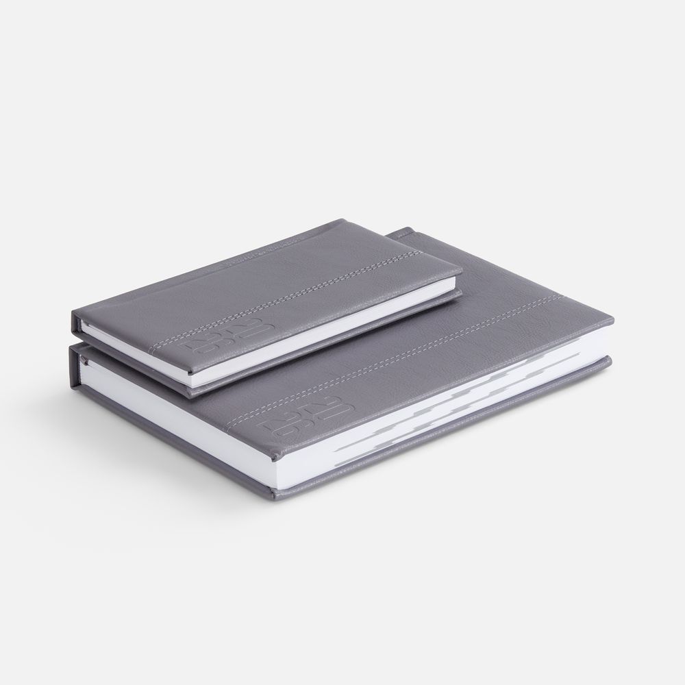 Еженедельник Baza, датированный, серый-5