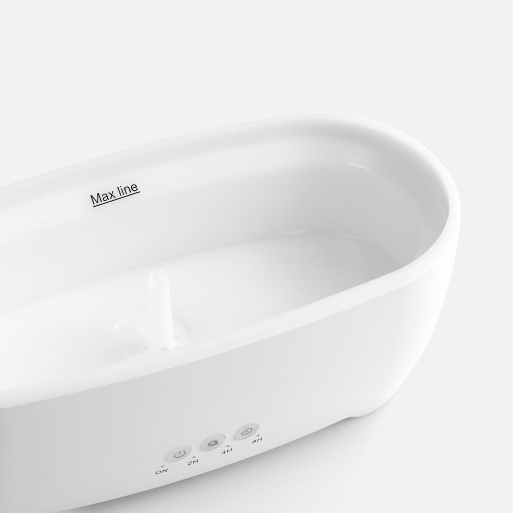 Увлажнитель-ароматизатор Steam Spin, белый с серым-2