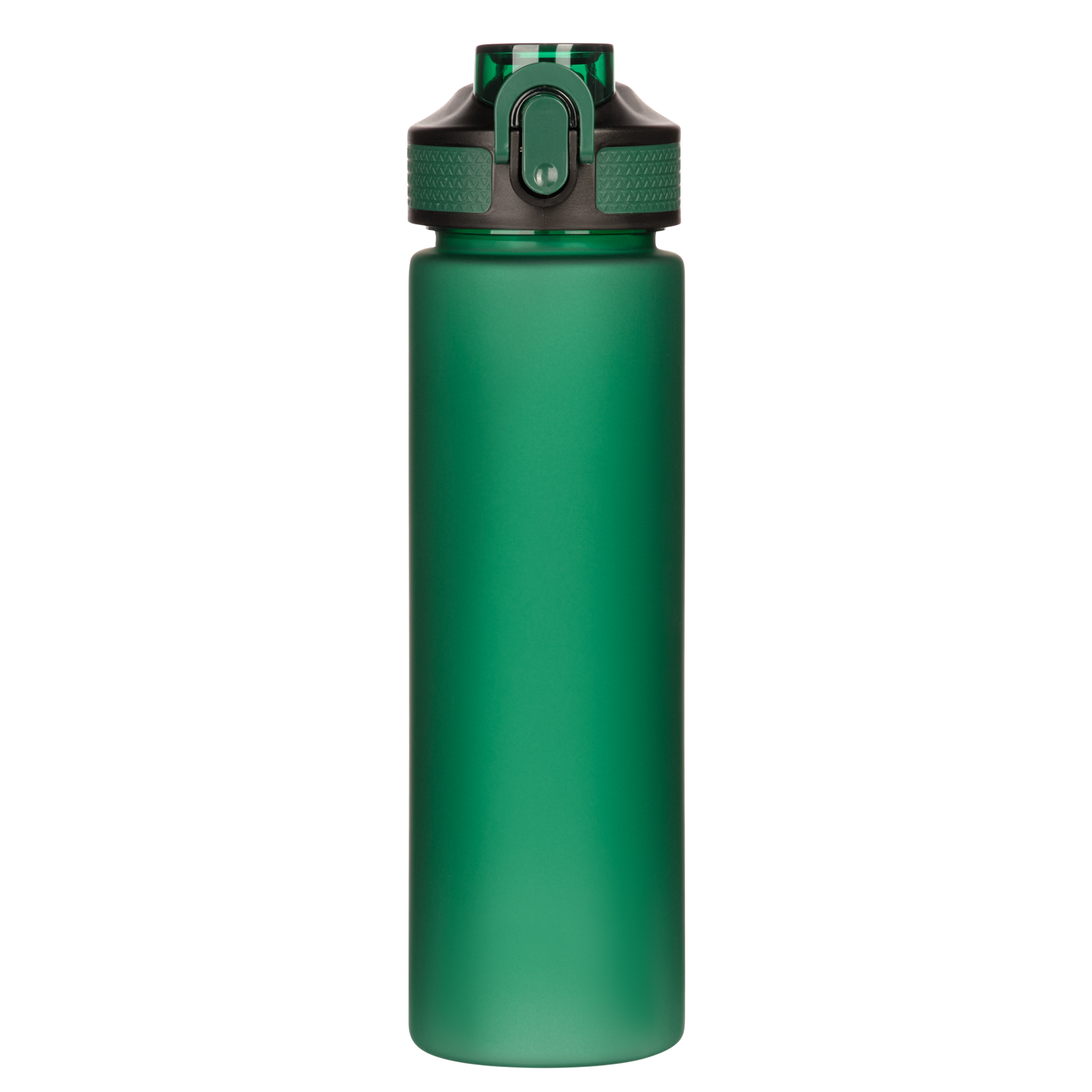 Бутылка для воды Flip, темно-зеленая-0
