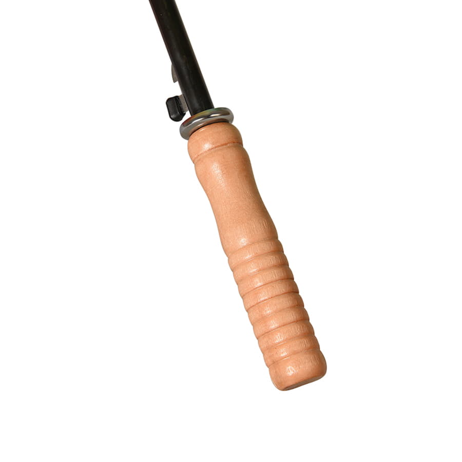 Зонт-трость  "Радуга", деревянная ручка, полуавтомат, разные цвета-7