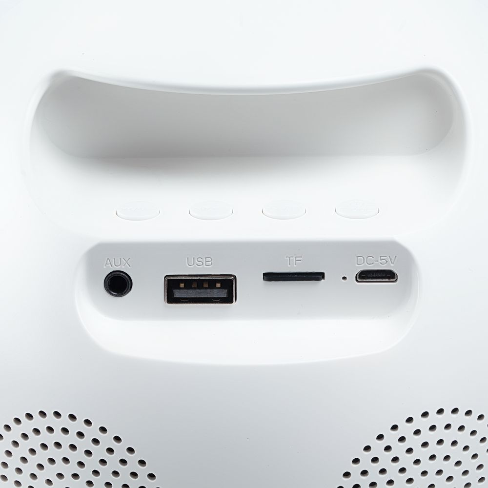 Лампа-колонка со световым будильником dreamTime, ver.2, белая-3