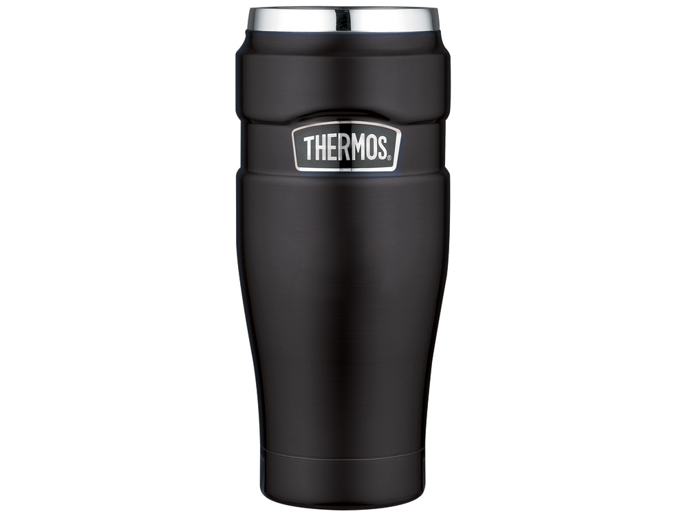 Кружка-термос из нерж. стали тм THERMOS SK1005BK (Matte Black) 0.47L, черный-4