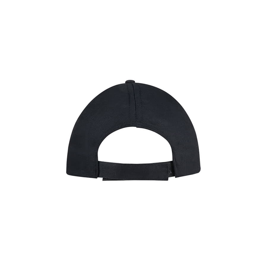 Бейсболка BUZZ, 5 клиньев, застежка на липучке, черный-3