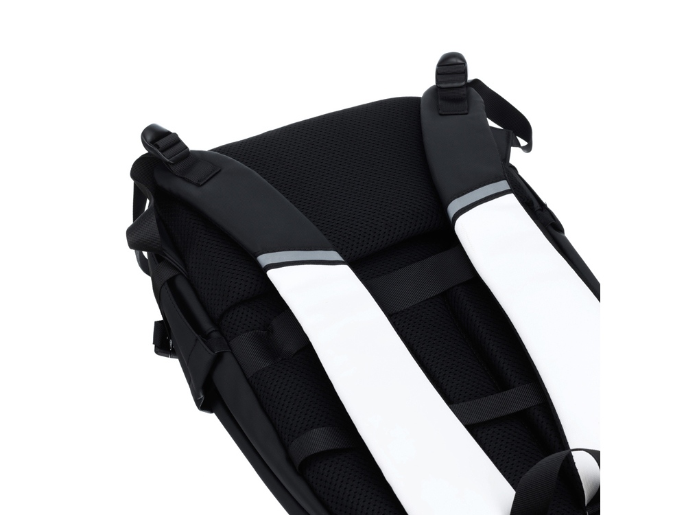 Рюкзак спортивный TORBER Xtreme 18, белый/чёрный, 31 х 12 х 46 см, 17л-8