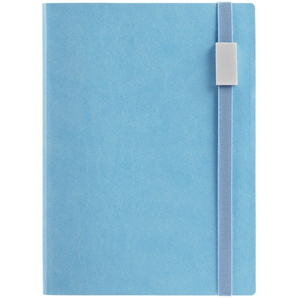Ежедневник Vivian Metal, недатированный, голубой-2